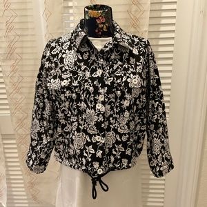 Ruby Rd Petite black/white Jacket